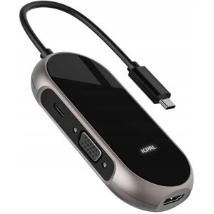 JCPAL - Linx Onyx USB-C 6-Port Hub - VGA - HDMI - USB-hub JCPAL - Linx Onyx USB-C 6-Port Hub - VGA - HDMI - USB-hub