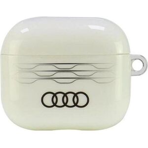 Audi AU-IMLAP3-A6/D3-WE Étui AirPods 3 - Motif géométrique, Blanc Audi AU-IMLAP3-A6/D3-WE Étui AirPods 3 - Motif géométrique, Blanc