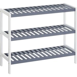 Pricenet Bambus Schuhregal - Natur, 3-stufig - Schuh Organizer Pricenet Bambus Schuhregal - Natur, 3-stufig - Schuh Organizer