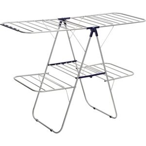 SONGMICS Clothes Drying Rack - Foldable Stainless Steel Laundry Organizer SONGMICS Clothes Drying Rack - Foldable Stainless Steel Laundry Organizer