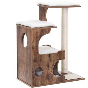 Feandrea Scratching Post 88cm Brown White (PCT70HW) Feandrea Scratching Post 88cm Brown White (PCT70HW)