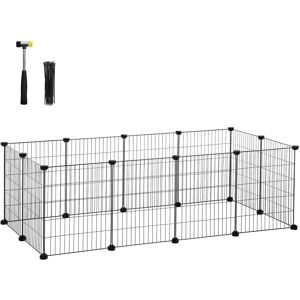 Songmics Large Metal Small Animal Cage - DIY Modular Enclosure Songmics Large Metal Small Animal Cage - DIY Modular Enclosure