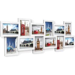 SONGMICS White MDF 12-Piece Photo Frame Collage - Photo Frame SONGMICS White MDF 12-Piece Photo Frame Collage - Photo Frame