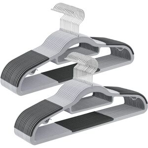 SONGMICS Heavy Duty Plastic Hangers - Space-Saving Coat Hangers SONGMICS Heavy Duty Plastic Hangers - Space-Saving Coat Hangers
