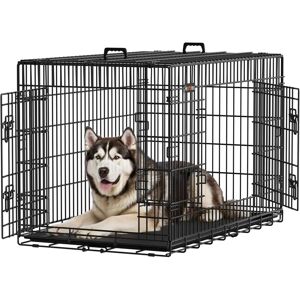 Feandrea Folding Metal Puppy Cage - Large Dog Enclosure Feandrea Folding Metal Puppy Cage - Large Dog Enclosure