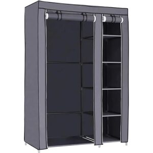 Songmics Portable Wardrobe Foldable Closet with Shelves Songmics Portable Wardrobe Foldable Closet with Shelves