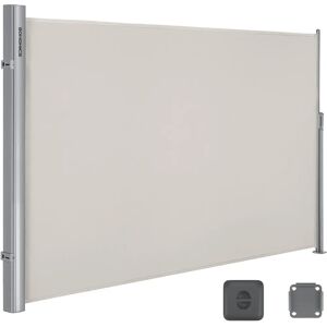 SONGMICS Beige 180x300cm Extendable Side Awning - Side Awning SONGMICS Beige 180x300cm Extendable Side Awning - Side Awning