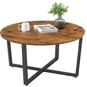 VASAGLE Rustic Brown Coffee Table - Coffee Table VASAGLE Rustic Brown Coffee Table - Coffee Table