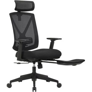 Ergonomická kancelářská židle Songmics s podnožkou - Kancelářská židle Ergonomická kancelářská židle Songmics s podnožkou - Kancelářská židle