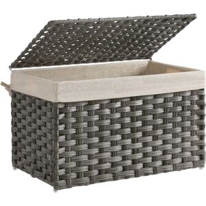 Songmics Rattan Aufbewahrungsbox 65L Indoor Korb - Aufbewahrungsbox Songmics Rattan Aufbewahrungsbox 65L Indoor Korb - Aufbewahrungsbox