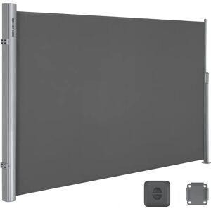 Pricenet Store Latéral Extensible Gris - Toldo pour Balcon et Terrasse Pricenet Store Latéral Extensible Gris - Toldo pour Balcon et Terrasse