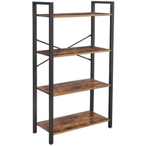 Vasagle ULLS60BX - 4-Tier Rustic Brown Bookcase Vasagle ULLS60BX - 4-Tier Rustic Brown Bookcase