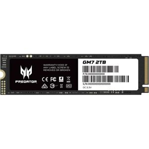 Acer Predator GM7 2TB SSD NVMe - M.2 2280 PCIe Gen 4 x4, Rapide et Fiable - Disque Interne - Publicité Acer Predator GM7 2TB SSD NVMe - M.2 2280 PCIe Gen 4 x4, Rapide et Fiable - Disque Interne - Publicité
