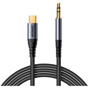 Joyroom USB-C zu 3,5mm AUX Kabel - 1,2 m - Schwarz - Audiokabel Joyroom USB-C zu 3,5mm AUX Kabel - 1,2 m - Schwarz - Audiokabel