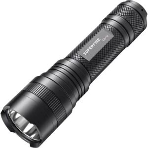 Lampe de poche Superfire L6-U - 1480 lm, portée 330 m, 5 modes - Publicité Lampe de poche Superfire L6-U - 1480 lm, portée 330 m, 5 modes - Publicité