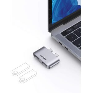Adaptateur Ugreen USB-C 3.1 Gen2 vers USB 3.1 Mini Hub - Gris Adaptateur Ugreen USB-C 3.1 Gen2 vers USB 3.1 Mini Hub - Gris