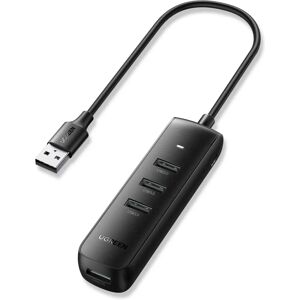 Hub USB Ugreen 10915 - USB 3.2 Gen 1, Type-A, Noir - Publicité Hub USB Ugreen 10915 - USB 3.2 Gen 1, Type-A, Noir - Publicité