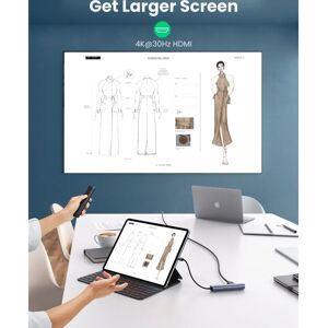 Ugreen 10919 Ultra Slim 5-in-1 USB C Hub - Laptop Docking Station Ugreen 10919 Ultra Slim 5-in-1 USB C Hub - Laptop Docking Station