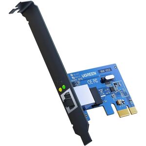 Adaptateur Réseau PCI Express Ugreen - Noir - Gigabit Ethernet - Publicité Adaptateur Réseau PCI Express Ugreen - Noir - Gigabit Ethernet - Publicité
