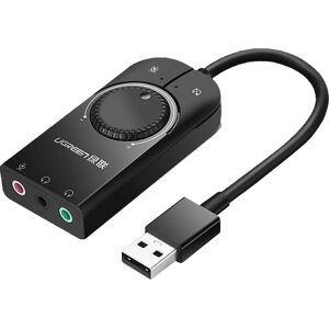 Scheda audio stereo esterna USB UGREEN - Nero Scheda audio stereo esterna USB UGREEN - Nero