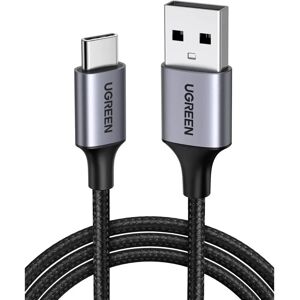 Ugreen USB-C Kaapeli - 0,25m, Musta, Nopea lataus Ugreen USB-C Kaapeli - 0,25m, Musta, Nopea lataus