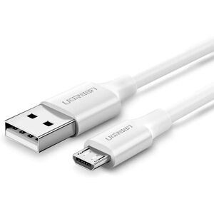 Câble Micro USB Ugreen - 2m Blanc - Charge Rapide Câble Micro USB Ugreen - 2m Blanc - Charge Rapide