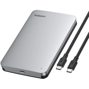 Obudowa na dysk Ugreen - Obsługuje HDD/SSD 2,5/3,5", Aluminium, Szary Obudowa na dysk Ugreen - Obsługuje HDD/SSD 2,5/3,5", Aluminium, Szary