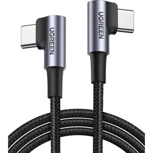 Ugreen Ugreen Cablu USB-C în unghi - 3A 1m - Gri Ugreen Ugreen Cablu USB-C în unghi - 3A 1m - Gri