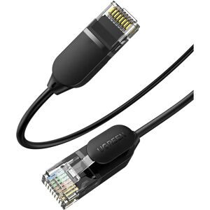 Ugreen Ethernet Cable - 3m, Black, Cat 6A, High-Speed Ugreen Ethernet Cable - 3m, Black, Cat 6A, High-Speed