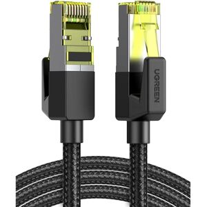 Cabo Ethernet UGREEN NW150 Cat 7 - 0,5 m raso Cabo Ethernet UGREEN NW150 Cat 7 - 0,5 m raso