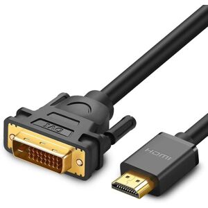 Adattatore cavo DVI a HDMI Ugreen - Nero Adattatore cavo DVI a HDMI Ugreen - Nero