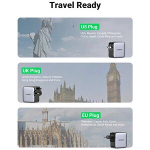 Ugreen Nexode GaN 65W Charger - Fast Charging, Multi Ports Ugreen Nexode GaN 65W Charger - Fast Charging, Multi Ports