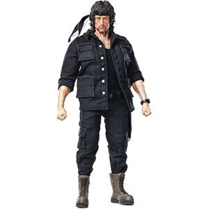 Figura de acțiune Rambo articulată Hiya Toys - 16cm - First Blood II Figura de acțiune Rambo articulată Hiya Toys - 16cm - First Blood II
