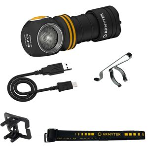 Armytek Elf C1 Vit Huvudlampa - 1000 lumen, IP68, Uppladdningsbar Armytek Elf C1 Vit Huvudlampa - 1000 lumen, IP68, Uppladdningsbar