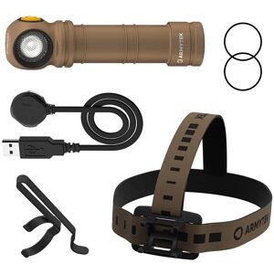 Armytek Wizard C2 Pro Max Sand Weiß LED Taschenlampe mit Gürtelclip, Holster, Akku 4000 lm Armytek Wizard C2 Pro Max Sand Weiß LED Taschenlampe mit Gürtelclip, Holster, Akku 4000 lm
