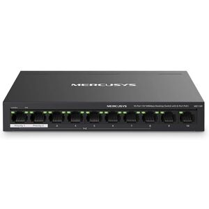 Mercusys MS110P Managed Ethernet Switch - 8 PoE Ports - Wall Mount Mercusys MS110P Managed Ethernet Switch - 8 PoE Ports - Wall Mount