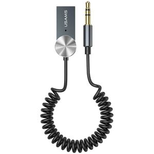 Usams Bluetooth-modtager - Understøtter 5.0 - Stabilt Signal - Bil & Hjem Usams Bluetooth-modtager - Understøtter 5.0 - Stabilt Signal - Bil & Hjem