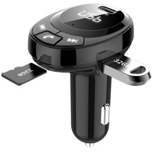 Teknikproffset Bluetooth FM-lähetin QC 3.0-laturilla Teknikproffset Bluetooth FM-lähetin QC 3.0-laturilla