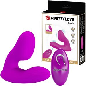 Pretty Love Melvin Estimulador Dual Fucsia - Masajeador Pretty Love Melvin Estimulador Dual Fucsia - Masajeador