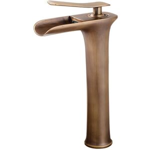 Ymyny - Grifo de lavabo alto - latón antiguo - alto - Faucet Ymyny - Grifo de lavabo alto - latón antiguo - alto - Faucet