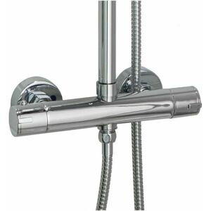 YMYNY - Mezclador termostático redondo - Chrome - Mezclador termostático YMYNY - Mezclador termostático redondo - Chrome - Mezclador termostático