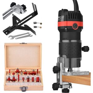 YMYNY - Fresadora 6.35mm - 30k rpm - 15 brocas YMYNY - Fresadora 6.35mm - 30k rpm - 15 brocas