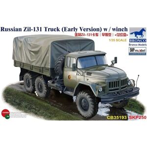 Kit de camion Zil-131 russe - Maquette militaire 1/35 - Publicité Kit de camion Zil-131 russe - Maquette militaire 1/35 - Publicité
