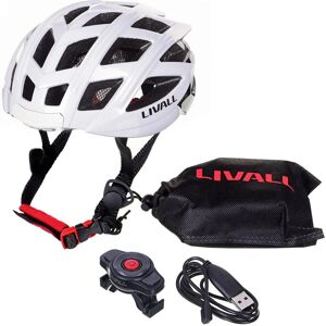 Livall Neo Helmet - Bluetooth - White - Helmet Livall Neo Helmet - Bluetooth - White - Helmet