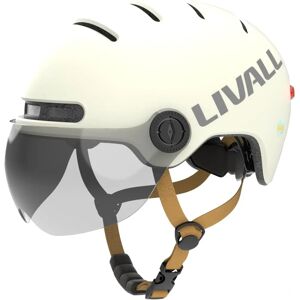 Kask Livall L23 Biały - Odporność na Uderzenia, Miejski Styl Kask Livall L23 Biały - Odporność na Uderzenia, Miejski Styl
