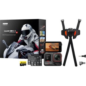 Caméra d'Action Insta360 Ace Pro 2 - 8K Ultra HD, Wi-Fi, Pack Moto - Publicité Caméra d'Action Insta360 Ace Pro 2 - 8K Ultra HD, Wi-Fi, Pack Moto - Publicité