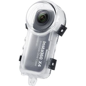 Case de Mergulho Transparente Insta360 X4 - Acessório para Câmera de Ação Case de Mergulho Transparente Insta360 X4 - Acessório para Câmera de Ação