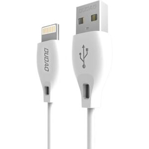 Dudao Weiß Lightning USB Kabel - 2m, Schnellladung & Datenübertragung Dudao Weiß Lightning USB Kabel - 2m, Schnellladung & Datenübertragung