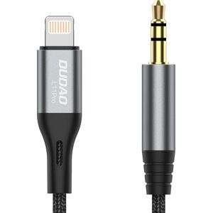 Dudao Lightning mini jack 3,5mm - 1m Γκρι Dudao Lightning mini jack 3,5mm - 1m Γκρι