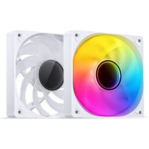Jonsbo SL-120WR 12cm Ventilador - Branco - Sistema de Resfriamento Jonsbo SL-120WR 12cm Ventilador - Branco - Sistema de Resfriamento